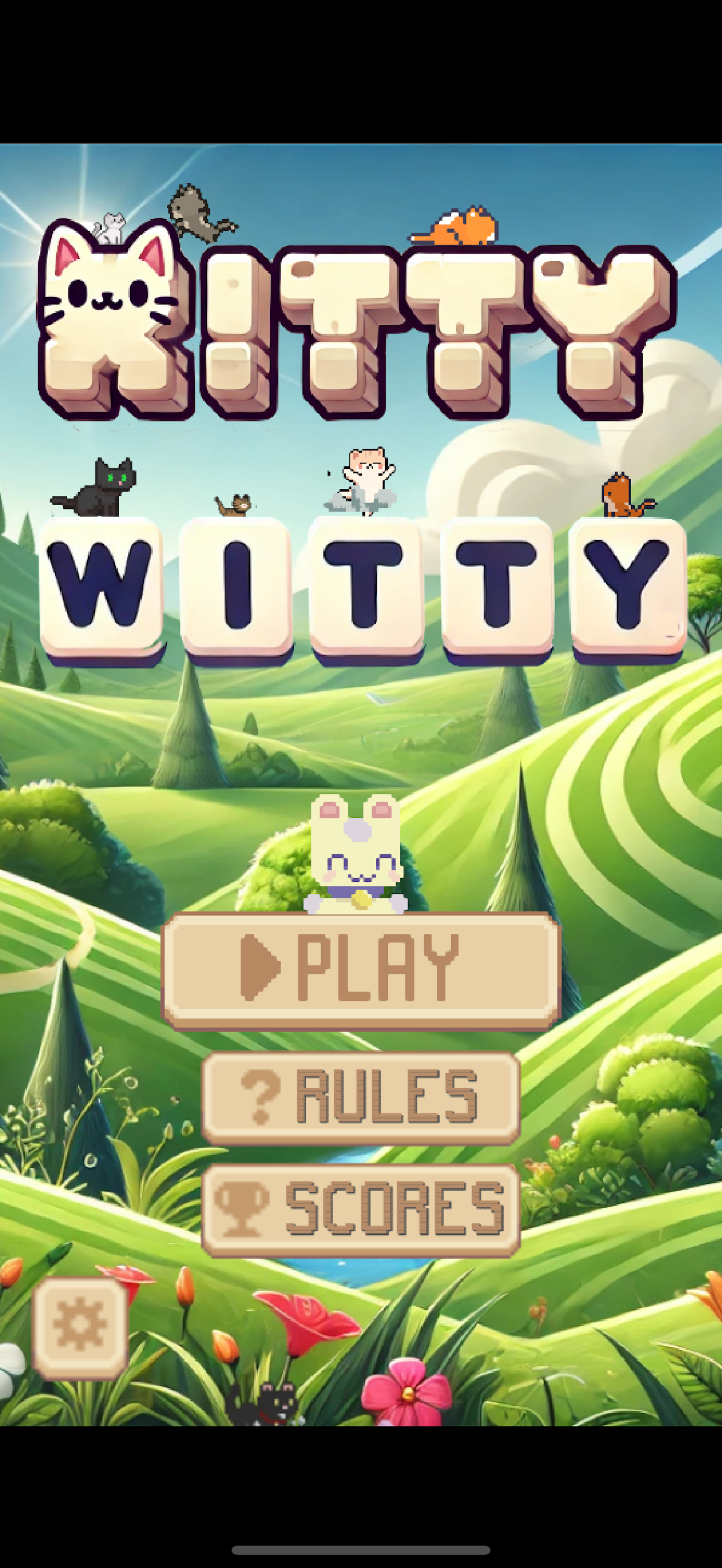 Clever Kitty home screen